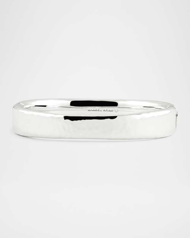 Farrier Wide Hinged Bangle Bracelet